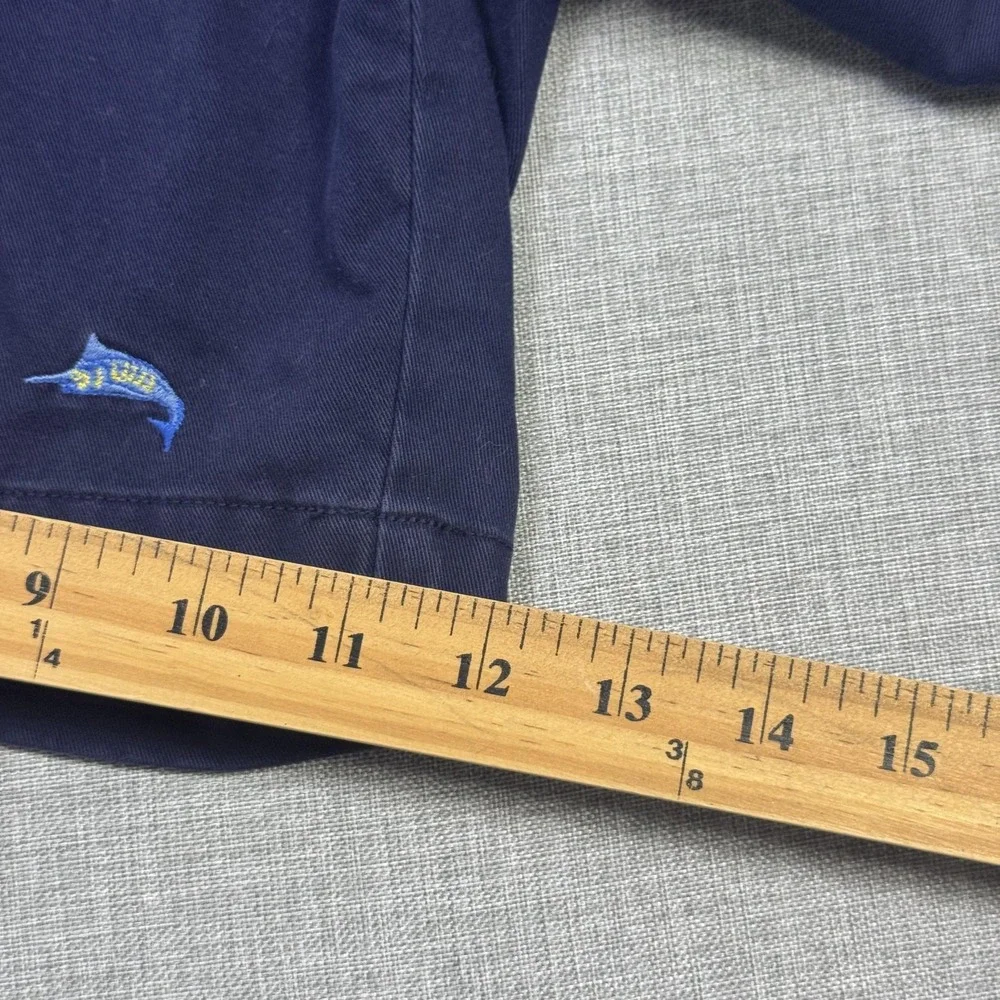 Polo Ralph Lauren Embroidered Sailfish Chino Shorts Men 38 Blue Cotton 9